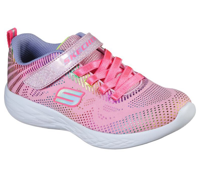 Skechers Flickor Ljus Rosa Sneakers - Gorun 600 - Shimmer Speed - Sverige (JXZTM-0934)
